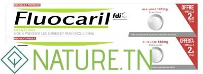 FLUOCARIL DENTIFRICE BLANCHEUR BI-FLUORE LOT DE 2 X 75 ML 1