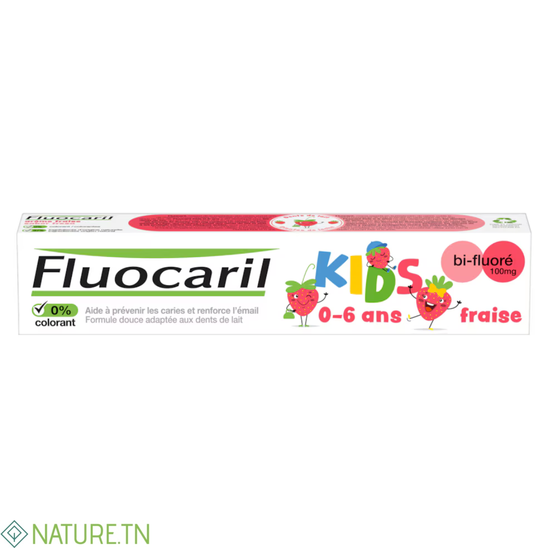 FLUOCARIL DENTIFRICE KIDS 0-6 ANS GEL FRAISE 75ML 1 FLUOCARIL DENTIFRICE KIDS 0-6 ANS GEL FRAISE 75ML 1