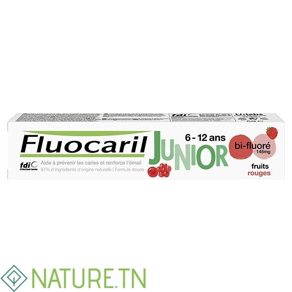 FLUOCARIL JUNIOR 6-12 ANS DENTIFRICE FRUITS ROUGES 75ML 3 FLUOCARIL JUNIOR 6-12 ANS DENTIFRICE FRUITS ROUGES 75ML