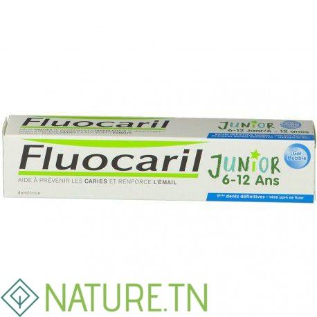 FLUOCARIL JUNIOR DENTIFRICE GEL BUBBLE 6-12 ANS 75 ML 3 FLUOCARIL JUNIOR DENTIFRICE GEL BUBBLE 6-12 ANS 75 ML