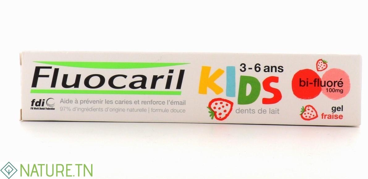 FLUOCARIL KIDS 3-6 ANS GEL DENTIFRICE BI-FLUORE FRAIS 50ML 1 FLUOCARIL KIDS 3-6 ANS GEL DENTIFRICE BI-FLUORE FRAIS 50ML 1