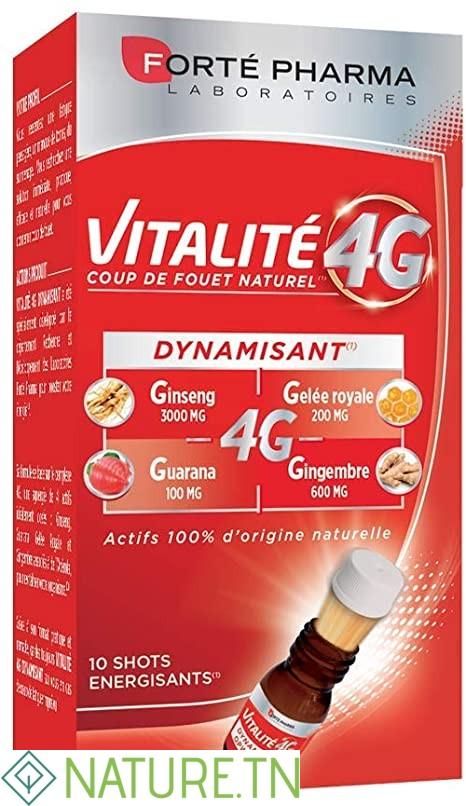 FORTE PHARMA VITALITE 4G DYNAMISANT 10 SHOTS 1 FORTE PHARMA VITALITE 4G DYNAMISANT 10 SHOTS 1