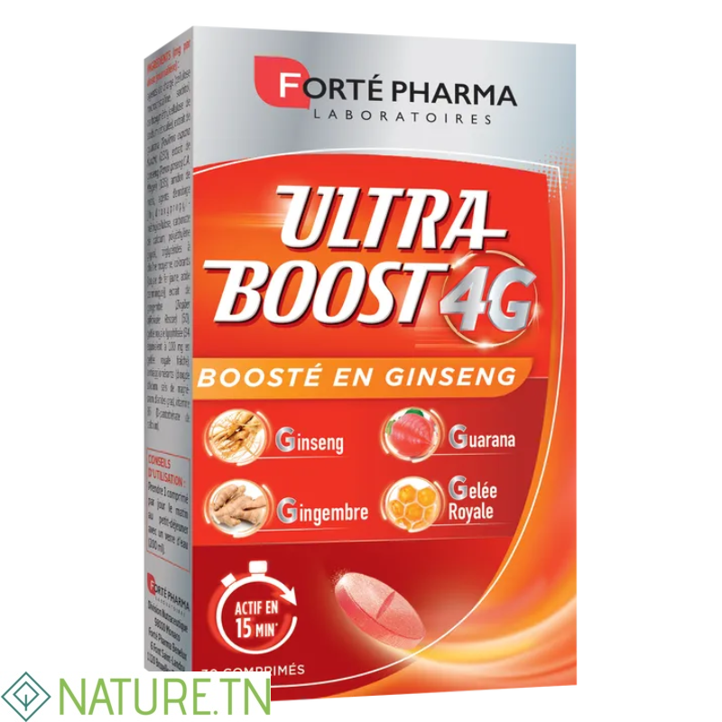 FORTE PHARMA VITALITE 4G ULTRA BOOST 30 COMPRIMES 2 FORTE PHARMA VITALITE 4G ULTRA BOOST 30 COMPRIMES 2