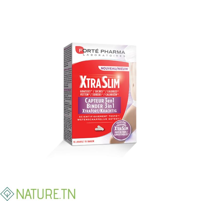 FORTE PHARMA XTRASLIM CAPTEUR 3 EN 1 60GELULES 3 FORTE PHARMA XTRASLIM CAPTEUR 3 EN 1 60GELULES
