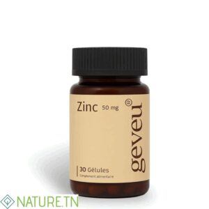 GEVEU ZINC 50 MG 30 GELULES