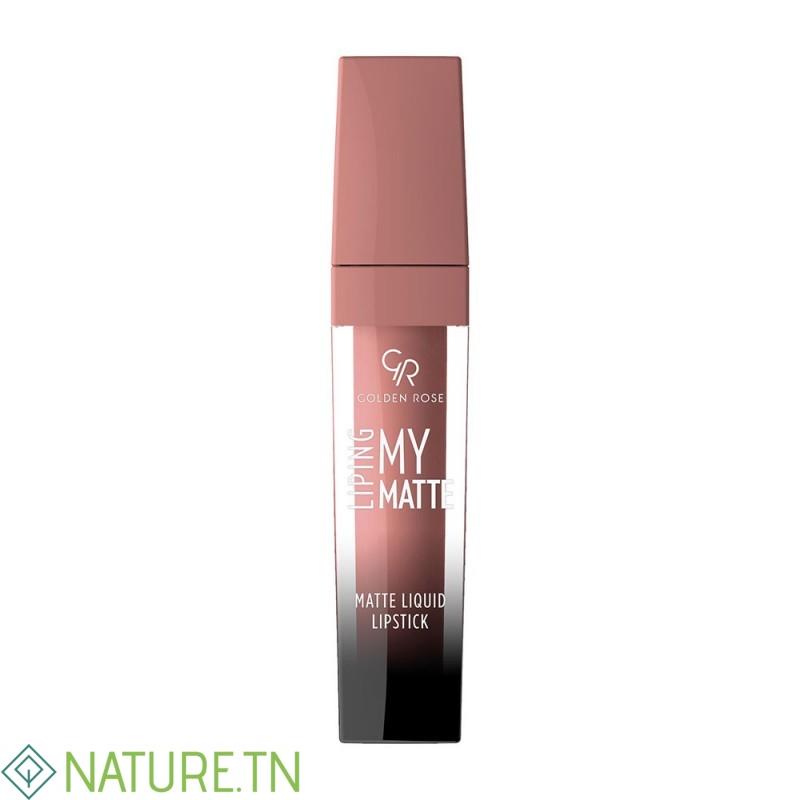 GOLDEN ROSE LIPING MY MATTE MATTE LIQUID LIPSTICK 3 GOLDEN ROSE LIPING MY MATTE MATTE LIQUID LIPSTICK