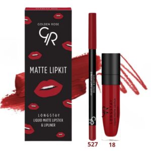 GOLDEN ROSE MATTE LIPKIT LIQUID MATTE LIPSTICK & LIPLINER