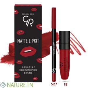 GOLDEN ROSE MATTE LIPKIT LIQUID MATTE LIPSTICK & LIPLINER