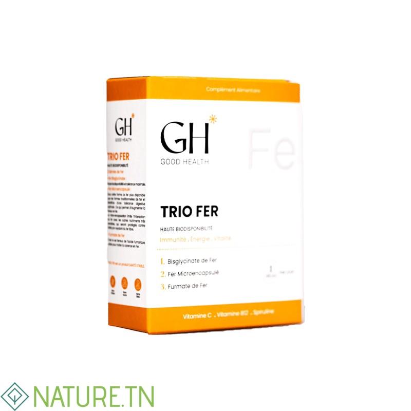 GOOD HEALTH TRIO FER 30 GELULES 3 GOOD HEALTH TRIO FER 30 GELULES