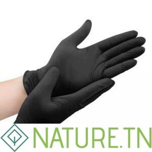 GOOD LOVE GANTS JETABLES EN VINYLE NOIR B/100