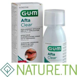 GUM AFTA CLEAR BAIN DE BOUCHE 120ML