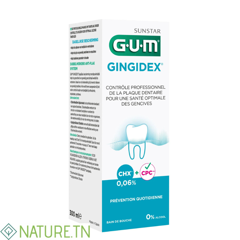 GUM BAIN DE BOUCHE GINGIDEX 300ML 2 GUM BAIN DE BOUCHE GINGIDEX 300ML 2
