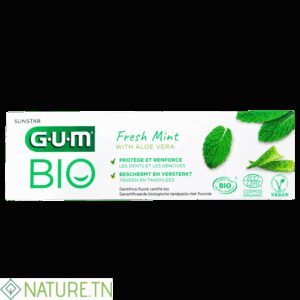 GUM BIO DENTIFRICE FRESH MINT WITH ALOE VERA 75ML