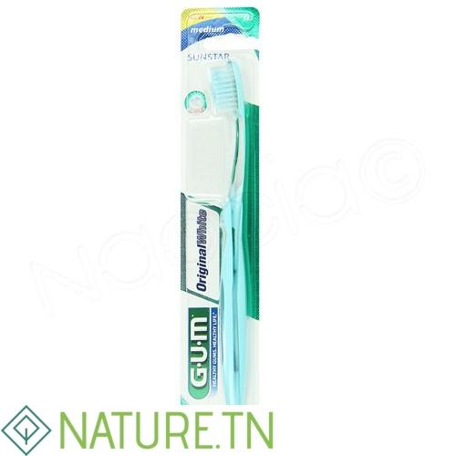GUM BROSSE A DENTS ORIGINAL WHITE MEDIUM COMPACTE (563) 3 GUM BROSSE A DENTS ORIGINAL WHITE MEDIUM COMPACTE (563)