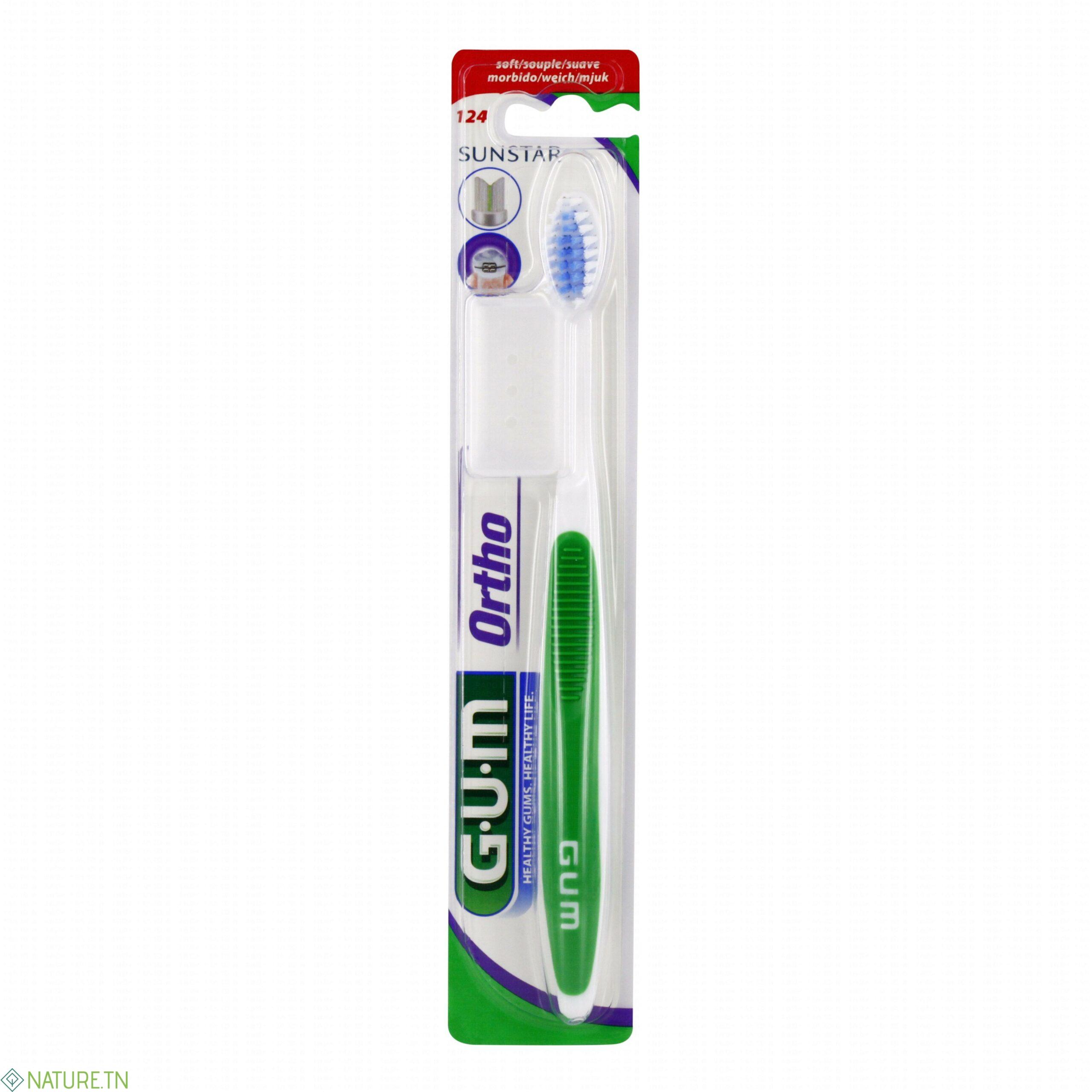 GUM BROSSE A DENTS ORTHO 124 1 GUM BROSSE A DENTS ORTHO 124 1