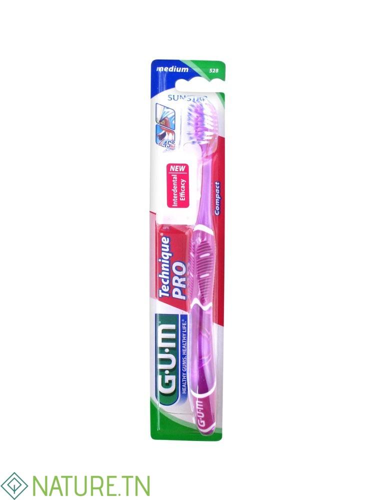 GUM BROSSE A DENTS TECHNIQUE PRO MEDIUM (528) 2 GUM BROSSE A DENTS TECHNIQUE PRO MEDIUM (528) 2