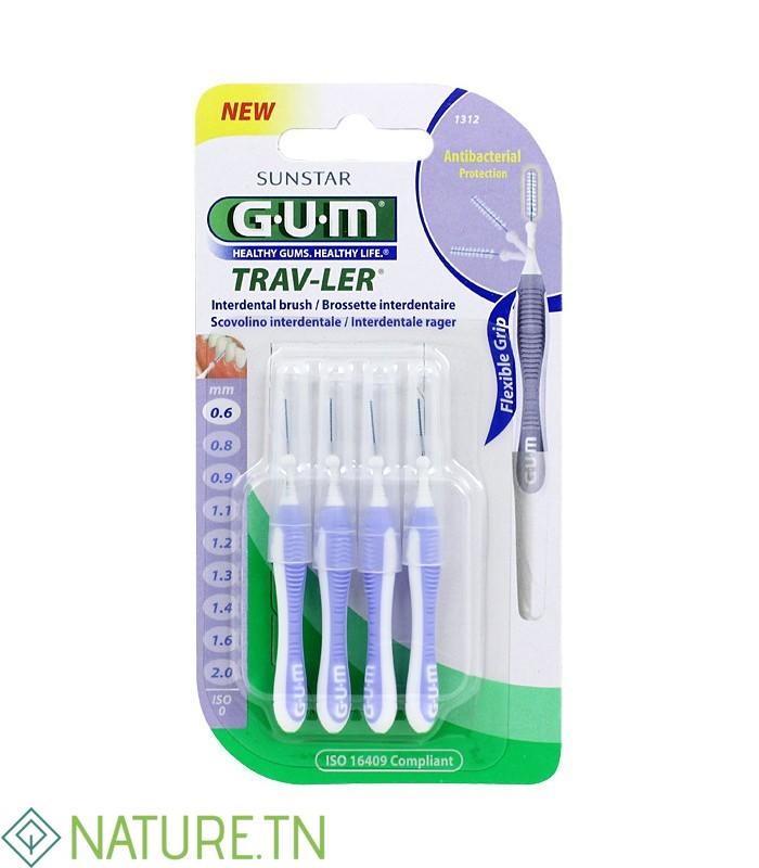 GUM BROSSETTE TRAVLER 0,6 MM (1312) 1 GUM BROSSETTE TRAVLER 0,6 MM (1312) 1