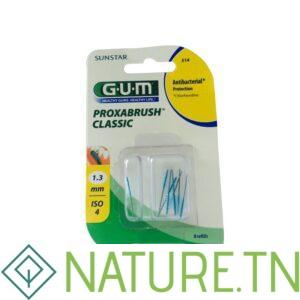 GUM BROSSETTES EXTRA FINE CONIQUE B/8 (514)