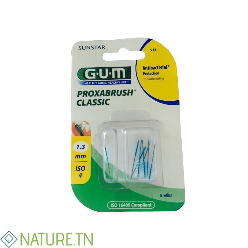 GUM BROSSETTES EXTRA FINE CONIQUE B/8 (514) 3 GUM BROSSETTES EXTRA FINE CONIQUE B/8 (514)