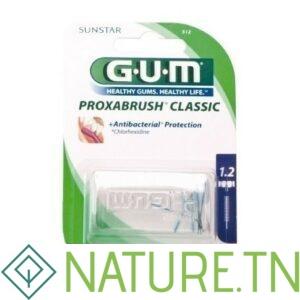 GUM BROSSETTES EXTRA FINE CYLINDRIQUE,BOITE DE 8 (512)