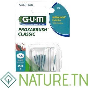 GUM BROSSETTES FINE CONIQUE BOITE DE 8 (614)