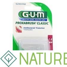 GUM BROSSETTES FINE CYLINDRIQUE BOITE DE 8 (612)