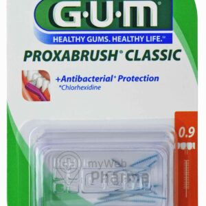 GUM BROSSETTES ULTRA FINE CYLINDRIQUE B/8 (412)