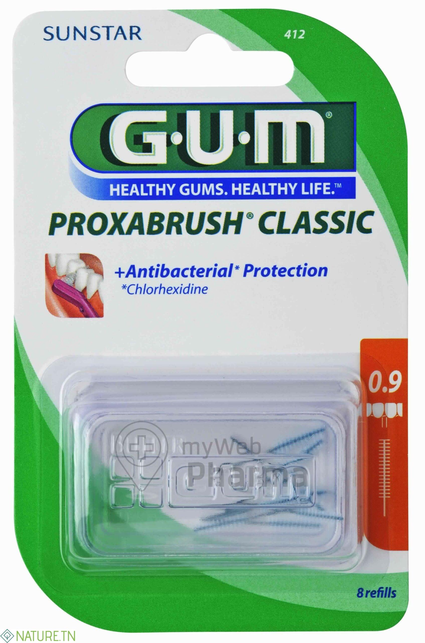 GUM BROSSETTES ULTRA FINE CYLINDRIQUE B/8 (412) 2 GUM BROSSETTES ULTRA FINE CYLINDRIQUE B/8 (412) 2