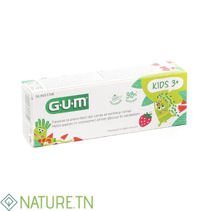 GUM DENTIFRICE KIDS 3 ANS+ 50ML 3 GUM DENTIFRICE KIDS 3 ANS+ 50ML