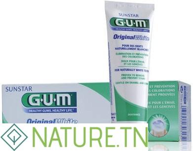 GUM DENTIFRICE ORIGINAL WHITE 75ML 2 GUM DENTIFRICE ORIGINAL WHITE 75ML 2