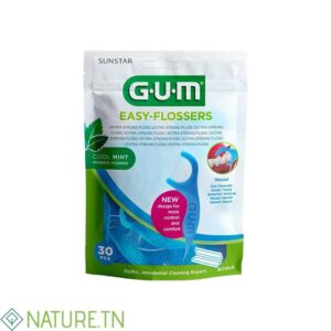 GUM EASY FLOSSERS PORTE FIL DENTAIRE 30PCS (890)