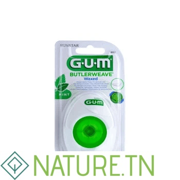 GUM FILS DENTAIRES PLATS CIRE MENTHOLE 55M 1855 2 GUM FILS DENTAIRES PLATS CIRE MENTHOLE 55M 1855 2
