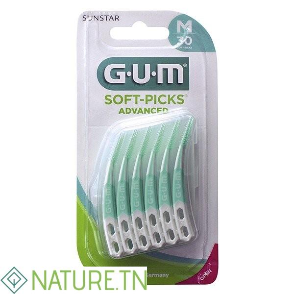 GUM SOFT PICKS ADVANCED MEDIUM 650 BOITE DE 30 2 GUM SOFT PICKS ADVANCED MEDIUM 650 BOITE DE 30