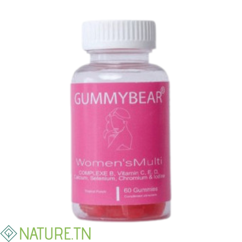GUMMYBEAR WOMEN'S MULTI 60 GUMMIES 1 GUMMYBEAR WOMEN'S MULTI 60 GUMMIES 1
