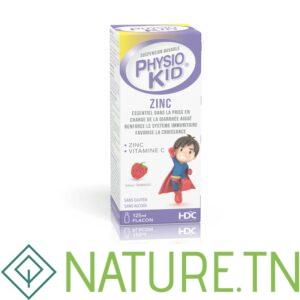 HDC PHYSIO KID ZINC FRAMBOISE 125ML