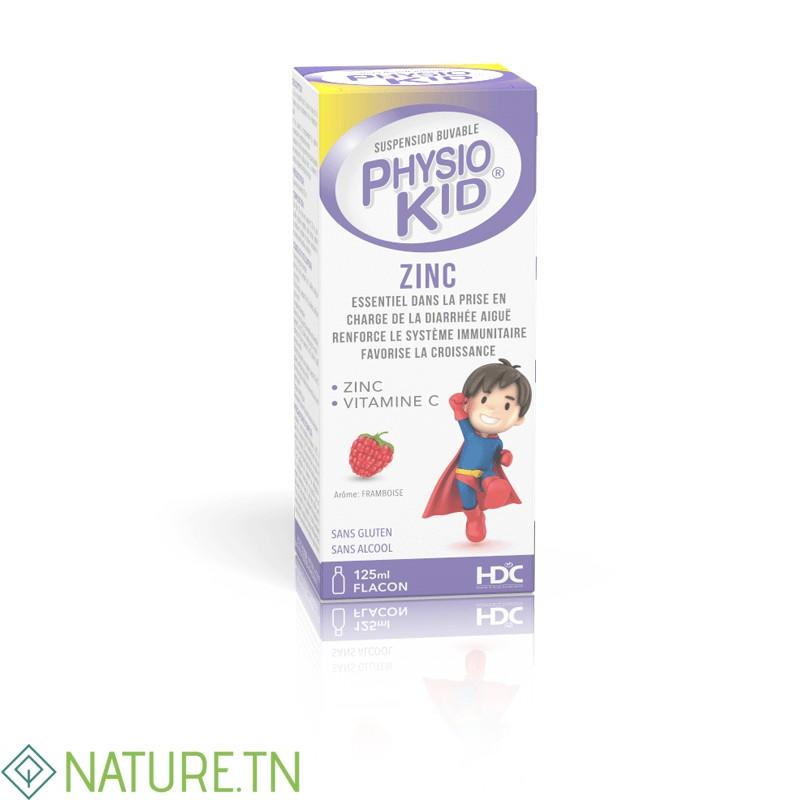 HDC PHYSIO KID ZINC FRAMBOISE 125ML 3 HDC PHYSIO KID ZINC FRAMBOISE 125ML