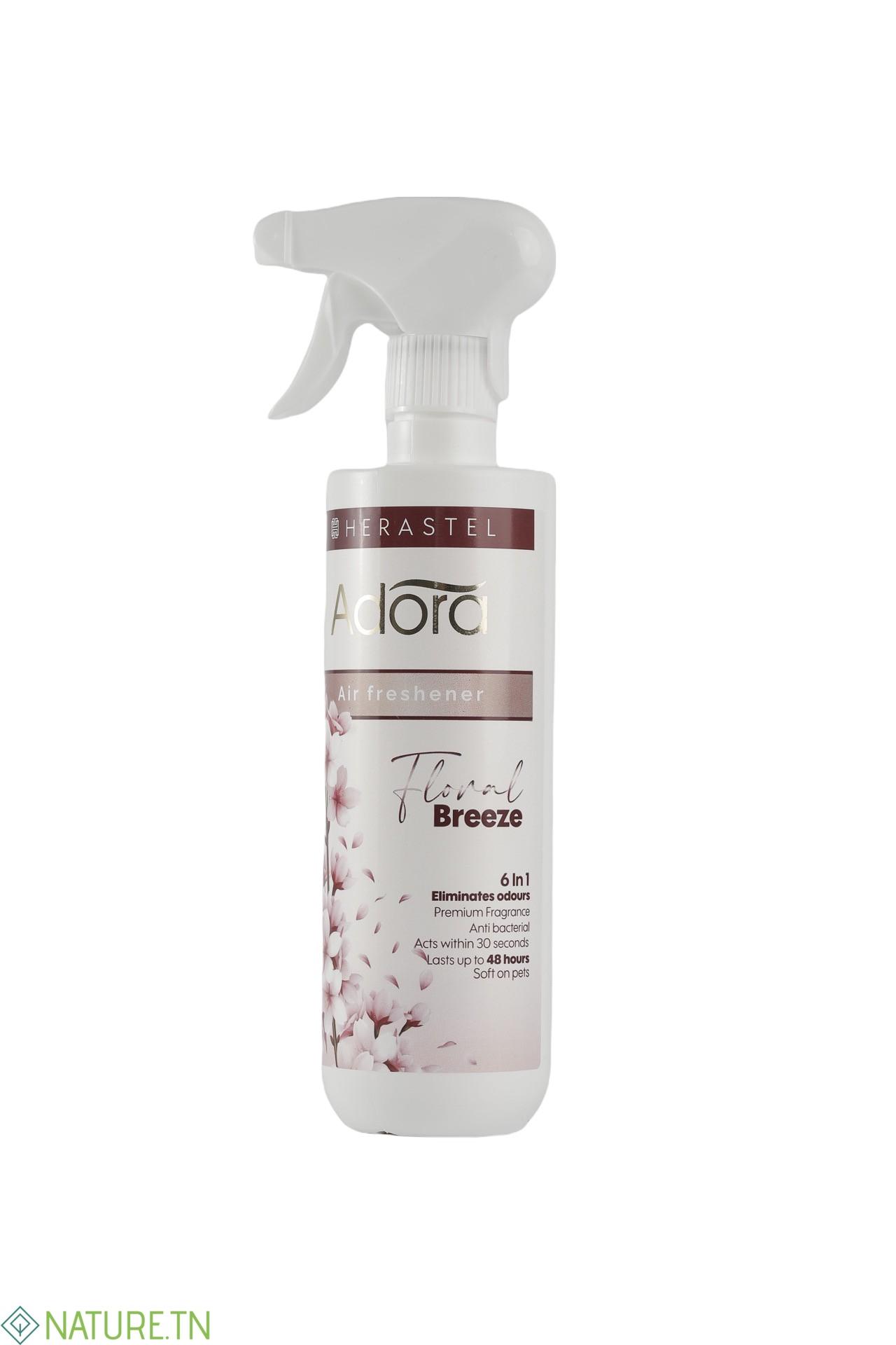 HERASTEL ADORA DESODORISANT FLORAL BREEZE 500ML 3 HERASTEL ADORA DESODORISANT FLORAL BREEZE 500ML