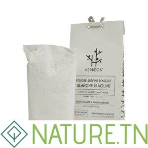 HERBEOS ARGILE BLANCHE SURFINE 100GR