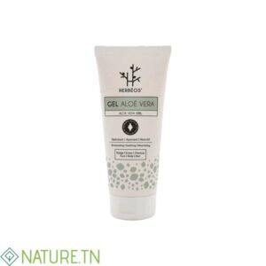 HERBEOS GEL ALOE VERA A L’HUILE DE PEPINS DE FIGUE DE BARBARIE ET AU COLLAGENE MARIN 200ML