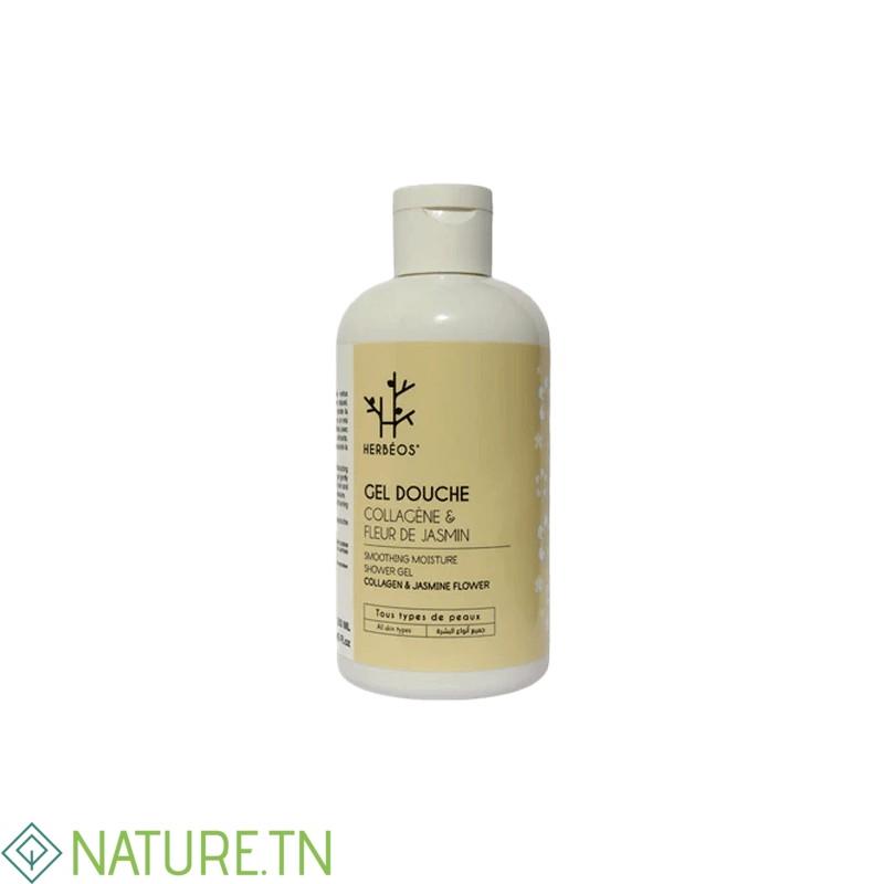HERBEOS GEL DOUCHE COLLAGENE ET FLEUR DE JASMIN 250ML 3 HERBEOS GEL DOUCHE COLLAGENE ET FLEUR DE JASMIN 250ML