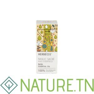 HERBEOS HUILE ESSENTIELLE BASILIC SACRE 5ML