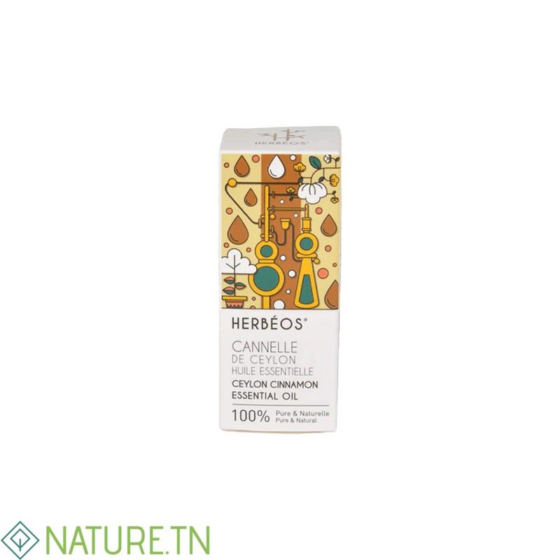 HERBEOS HUILE ESSENTIELLE DE CANNELLE DE CEYLAN 5ML 3 HERBEOS HUILE ESSENTIELLE DE CANNELLE DE CEYLAN 5ML