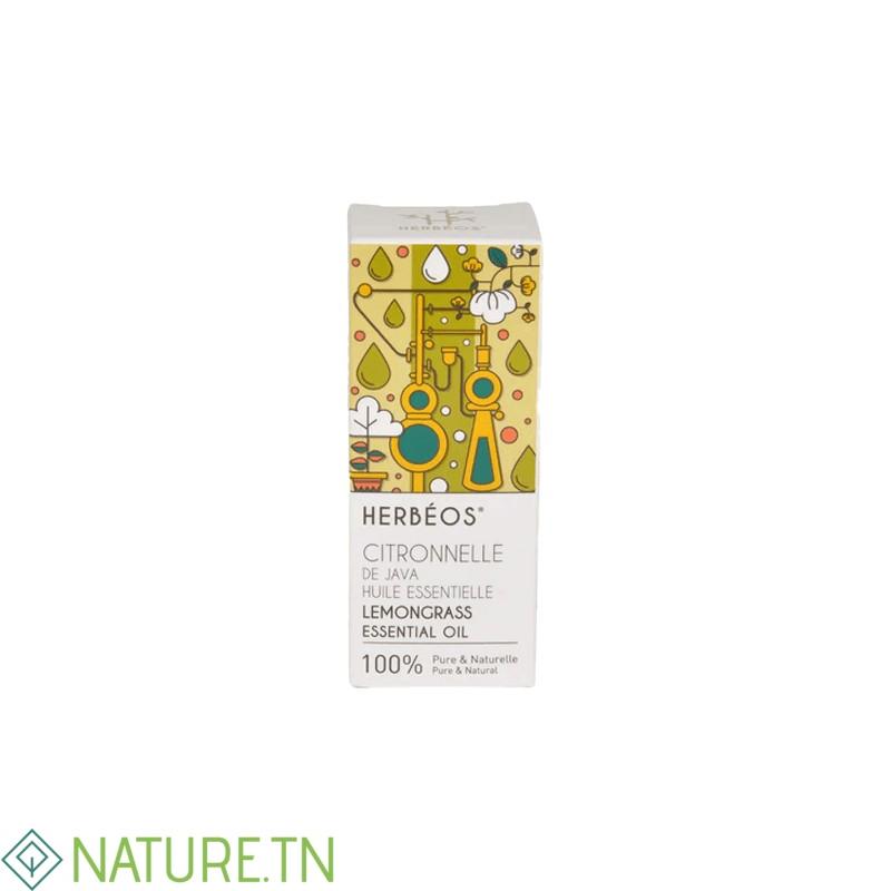 HERBEOS HUILE ESSENTIELLE DE CITRONNELLE 5ML 3 HERBEOS HUILE ESSENTIELLE DE CITRONNELLE 5ML