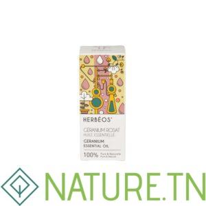 HERBEOS HUILE ESSENTIELLE DE GERANIUM ROSAT 5ML