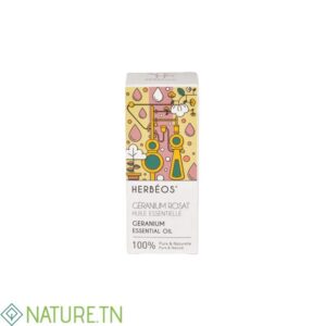 HERBEOS HUILE ESSENTIELLE DE GERANIUM ROSAT 5ML