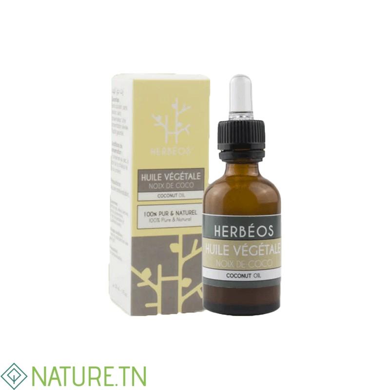 HERBEOS HUILE VEGETALE DE NOIX DE COCO 30ML 3 HERBEOS HUILE VEGETALE DE NOIX DE COCO 30ML