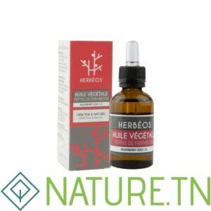 HERBEOS HUILE VEGETALE FRAMBOISE 30ML