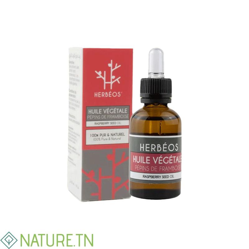 HERBEOS HUILE VEGETALE FRAMBOISE 30ML 3 HERBEOS HUILE VEGETALE FRAMBOISE 30ML