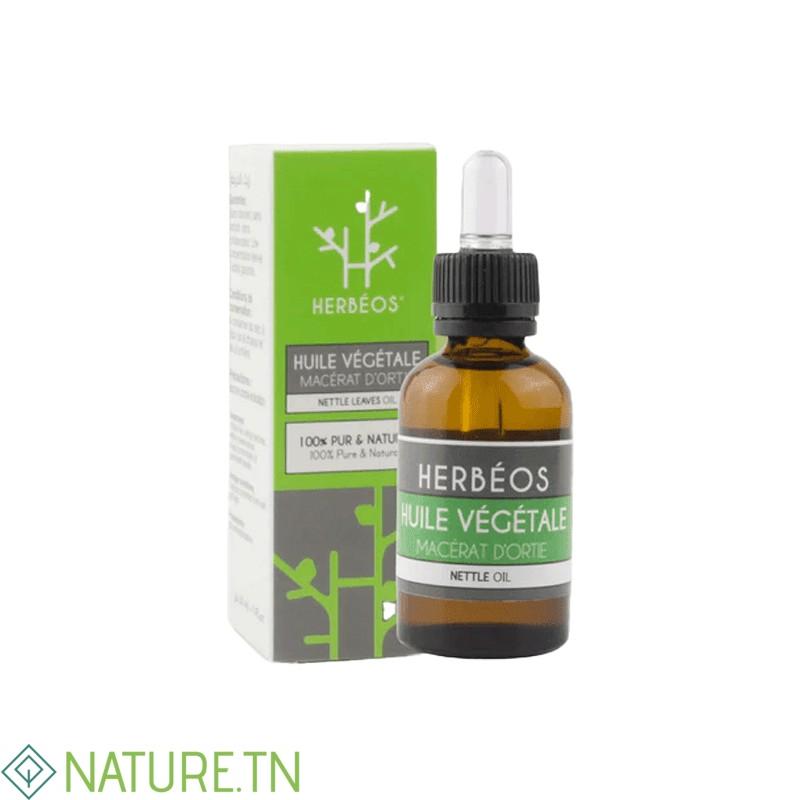 HERBEOS HUILE VEGETALE MACERAT D'ORTIE 30ML 2 HERBEOS HUILE VEGETALE MACERAT D'ORTIE 30ML 2