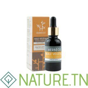 HERBEOS HUILE VEGETALE NOYAUX D’ABRICOT 30ML